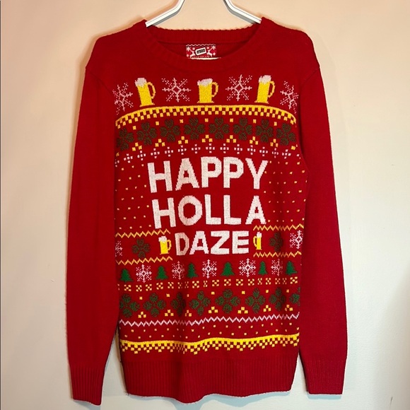 Hybrid & company Other - Festive Red Holiday Sweater